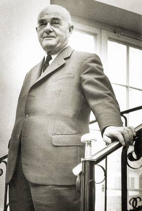 Jacob Müller в 1976 году - основатель компании Renolit 